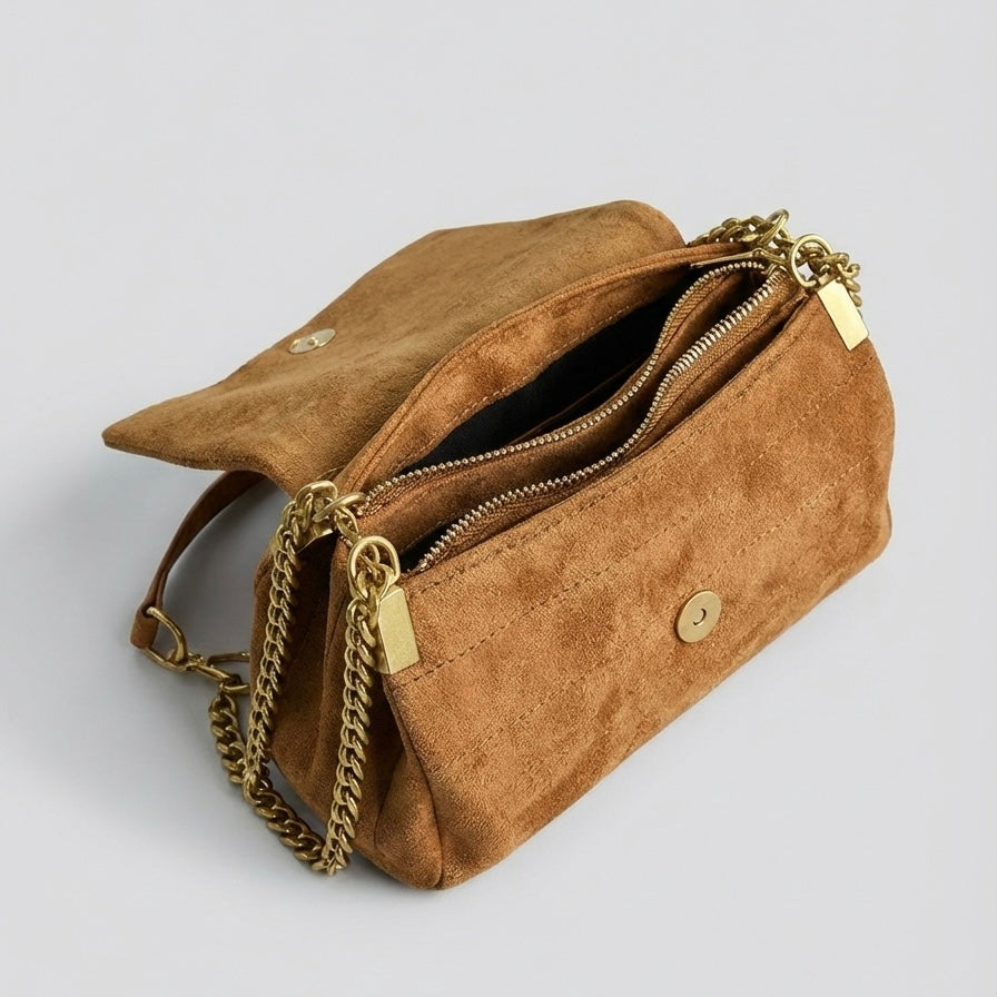 Чанта Alis - Кафяво