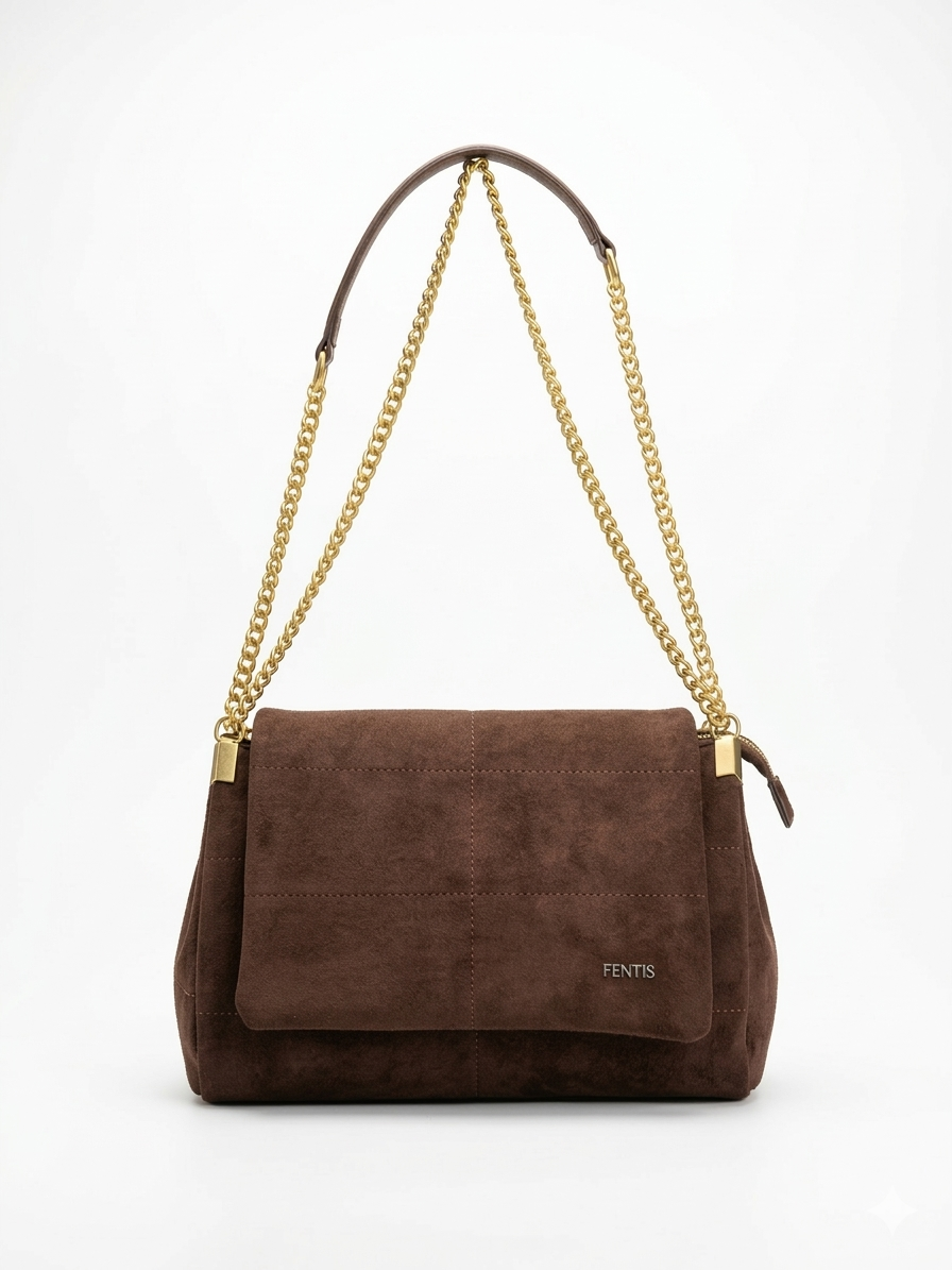 Чанта Alis - Coffee