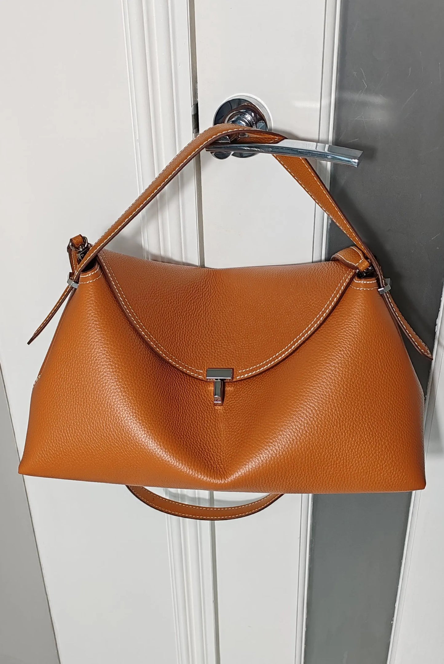 Чанта Eva кафяво