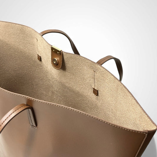 Чанта тип Shopper - Кафяво