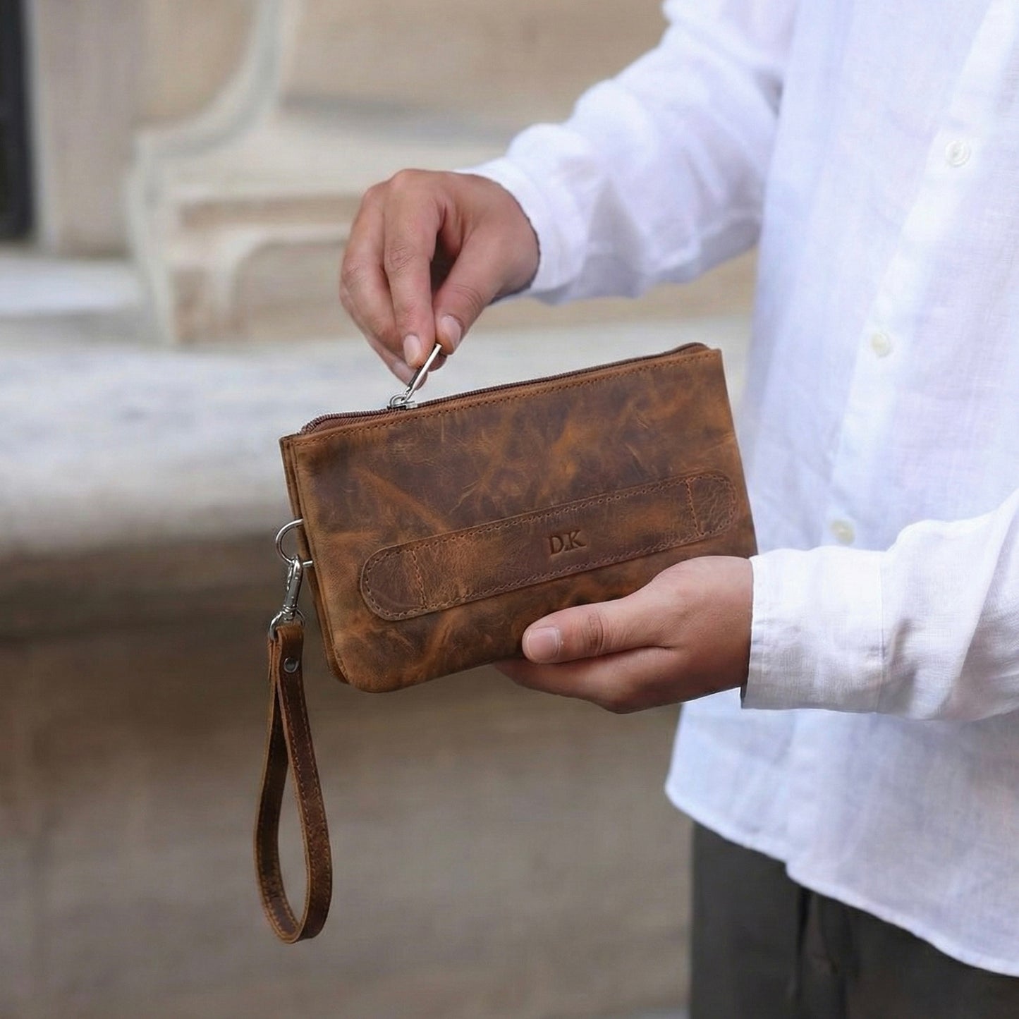 Клъч Twins - Естенствена кожа