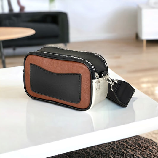 Crossbody чанта в три цвята
